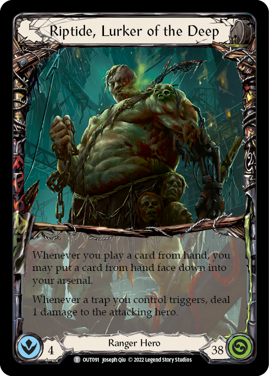 Riptide, Lurker of the Deep [OUT091] (Outsiders) | Boutique FDB TCG