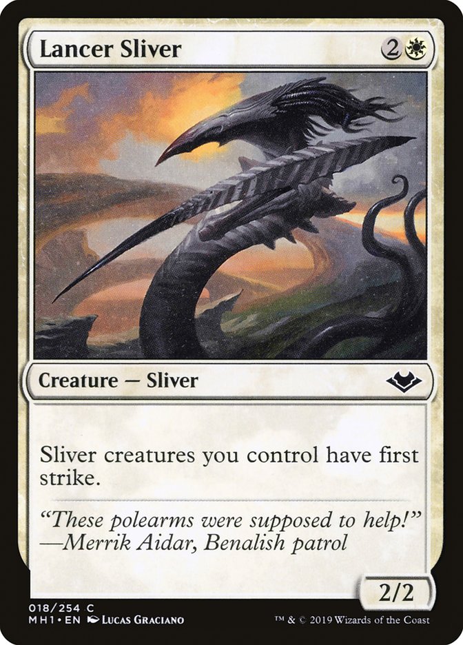 Lancer Sliver [Modern Horizons] | Boutique FDB TCG