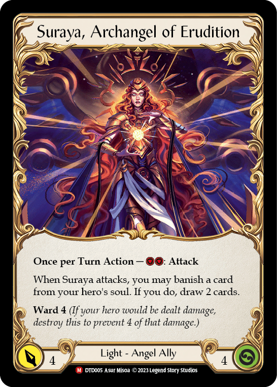 Figment of Erudition // Suraya, Archangel of Erudition [DTD005] (Dusk Till Dawn) | Boutique FDB TCG