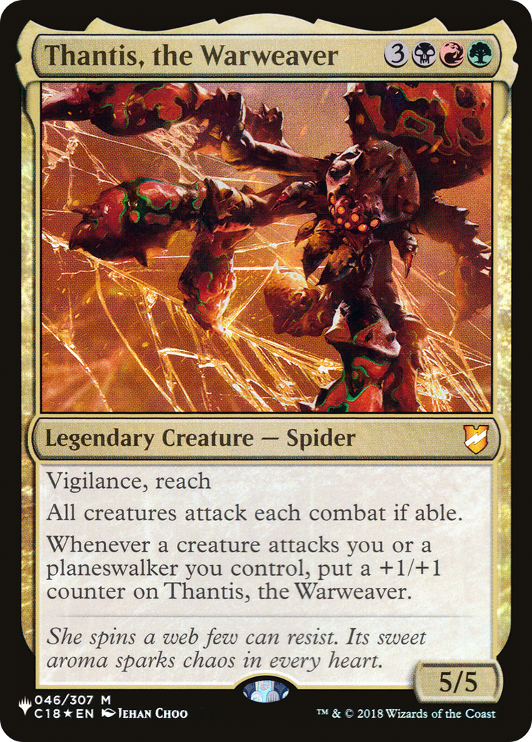 Thantis, the Warweaver [The List Reprints] | Boutique FDB TCG