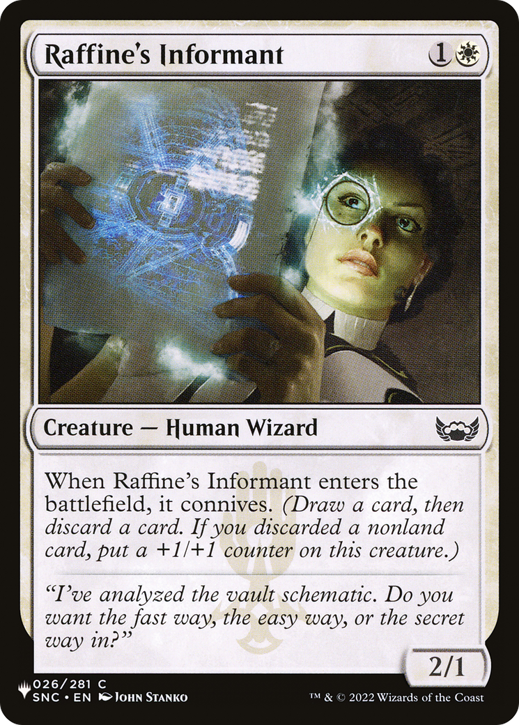 Raffine's Informant [The List] | Boutique FDB TCG