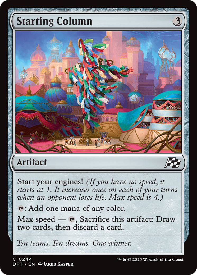 Starting Column [Aetherdrift] | Boutique FDB TCG