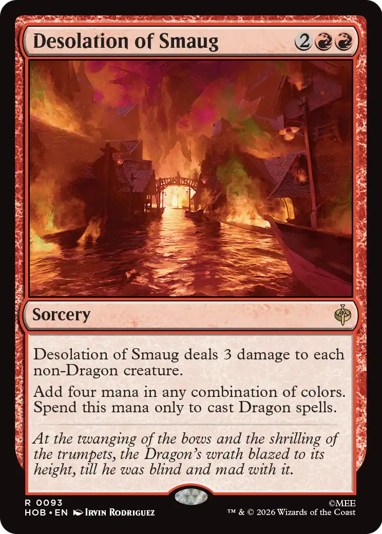 Desolation of Smaug [The Hobbit] | Boutique FDB TCG