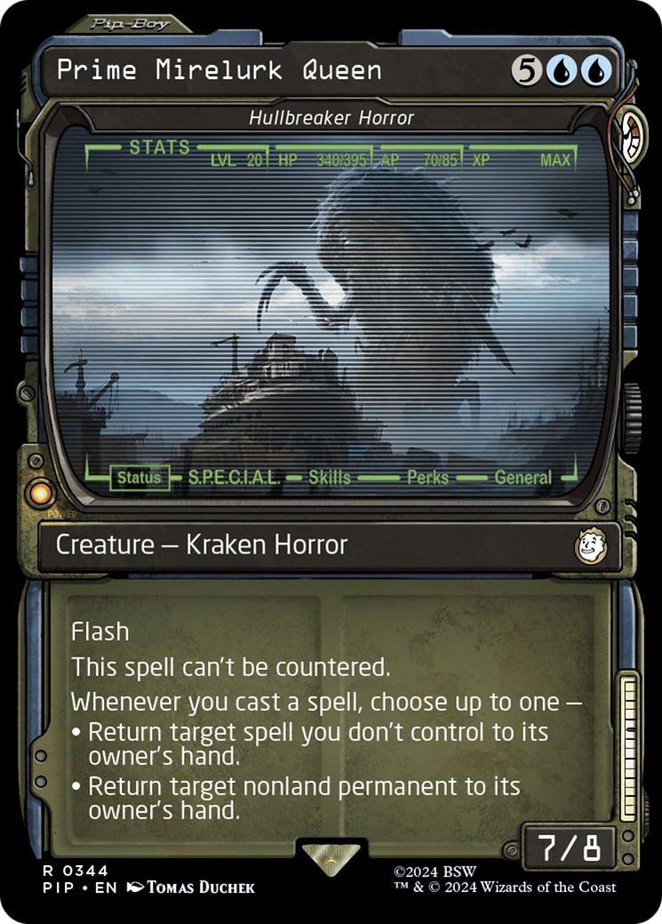 Prime Mirelurk Queen - Hullbreaker Horror (Showcase) [Fallout] | Boutique FDB TCG