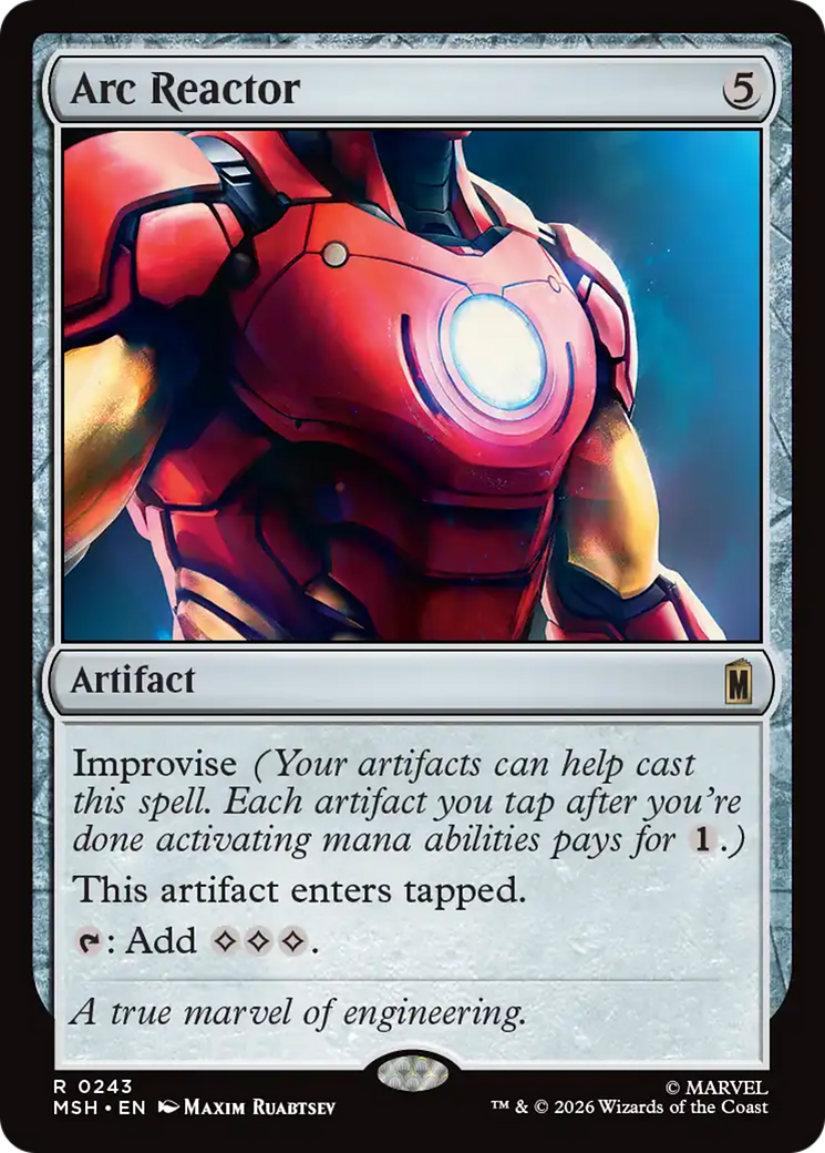 Arc Reactor [Marvel Super Heroes] | Boutique FDB TCG