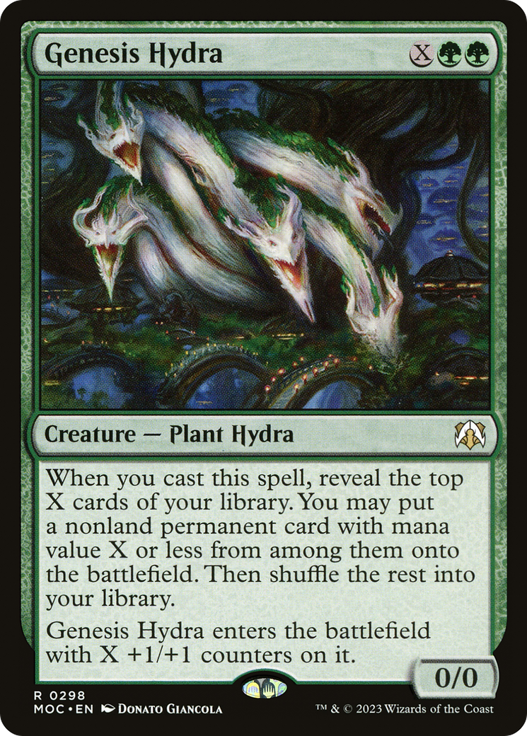 Genesis Hydra [March of the Machine Commander] | Boutique FDB TCG