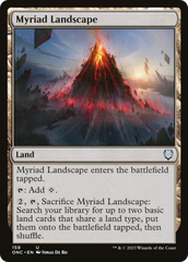 Myriad Landscape [Phyrexia: All Will Be One Commander] | Boutique FDB TCG