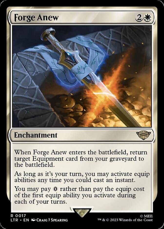 Forge Anew [The Lord of the Rings: Tales of Middle-Earth] | Boutique FDB TCG
