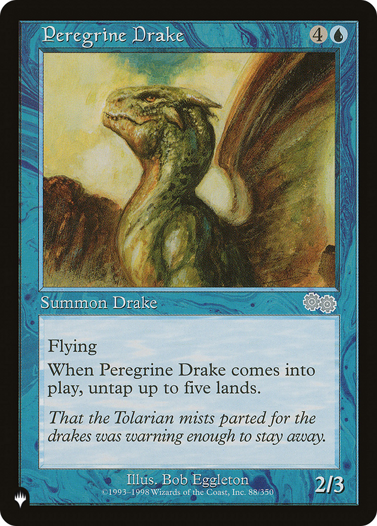 Peregrine Drake [The List Reprints] | Boutique FDB TCG