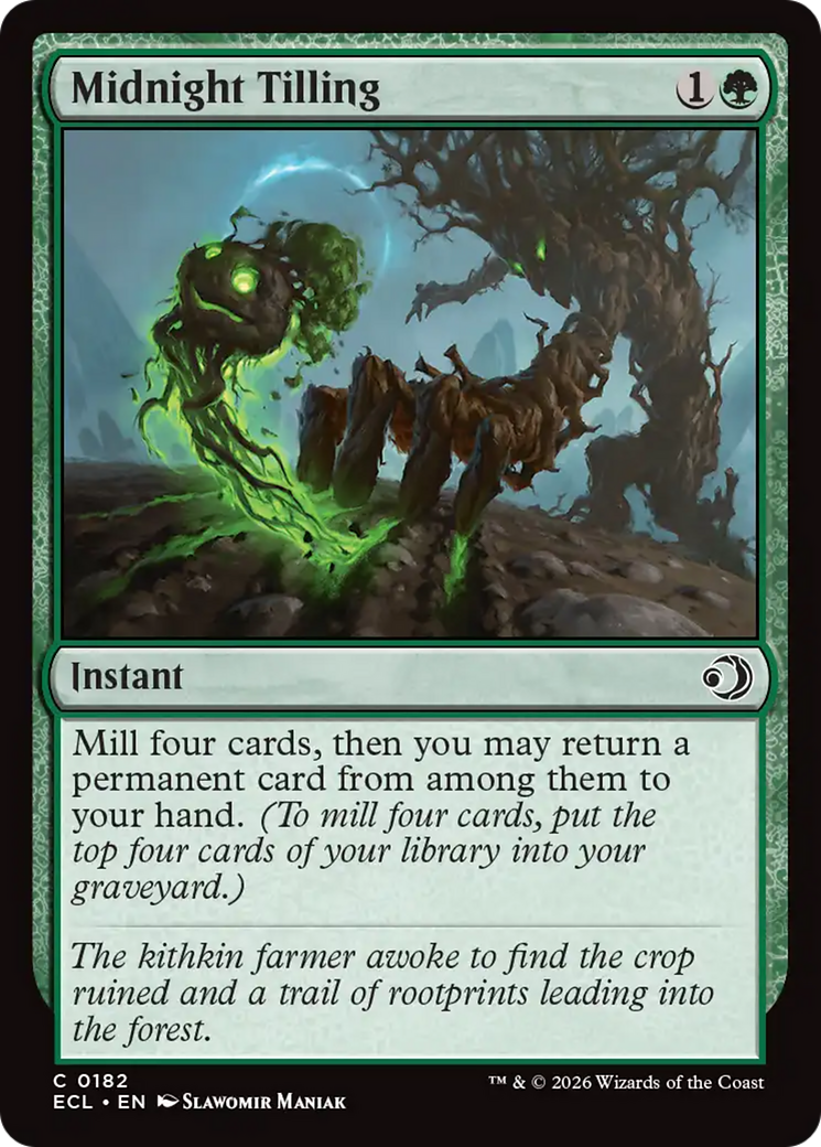 Midnight Tilling [Lorwyn Eclipsed] | Boutique FDB TCG