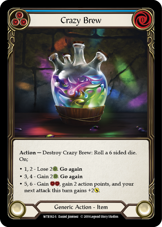 Crazy Brew [WTR162-S] (Welcome to Rathe)  Alpha Print Normal | Boutique FDB TCG