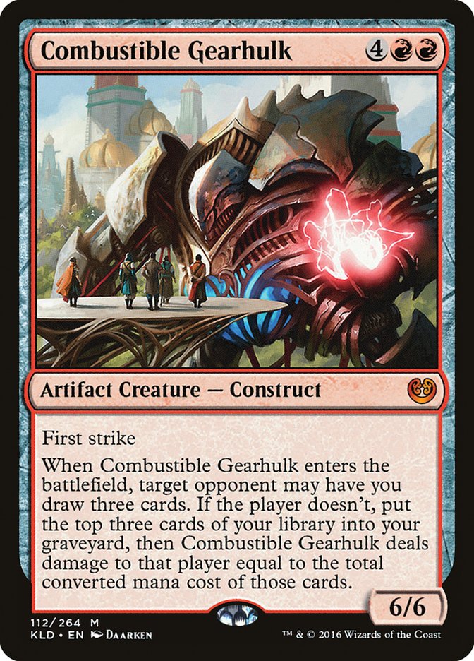 Combustible Gearhulk [Kaladesh] | Boutique FDB TCG