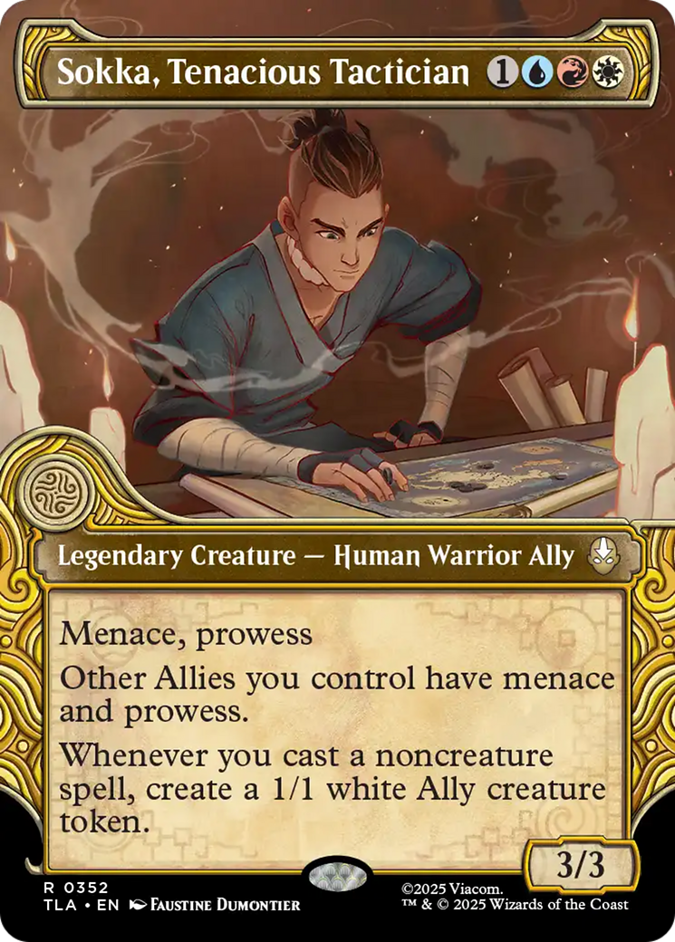 Sokka, Tenacious Tactician (Showcase) [Avatar: The Last Airbender] | Boutique FDB TCG