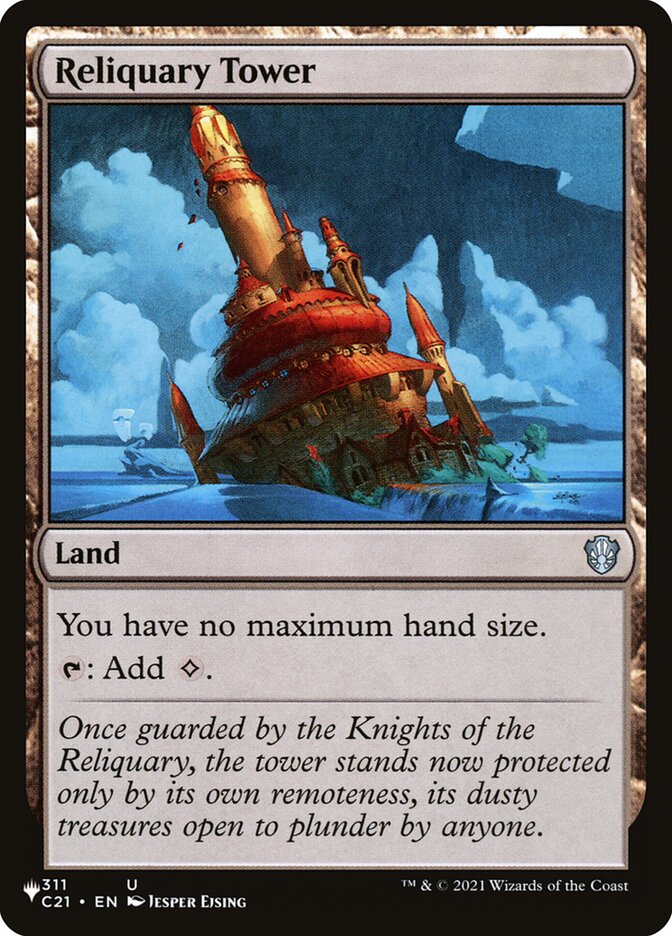 Reliquary Tower [Secret Lair: Heads I Win, Tails You Lose] | Boutique FDB TCG