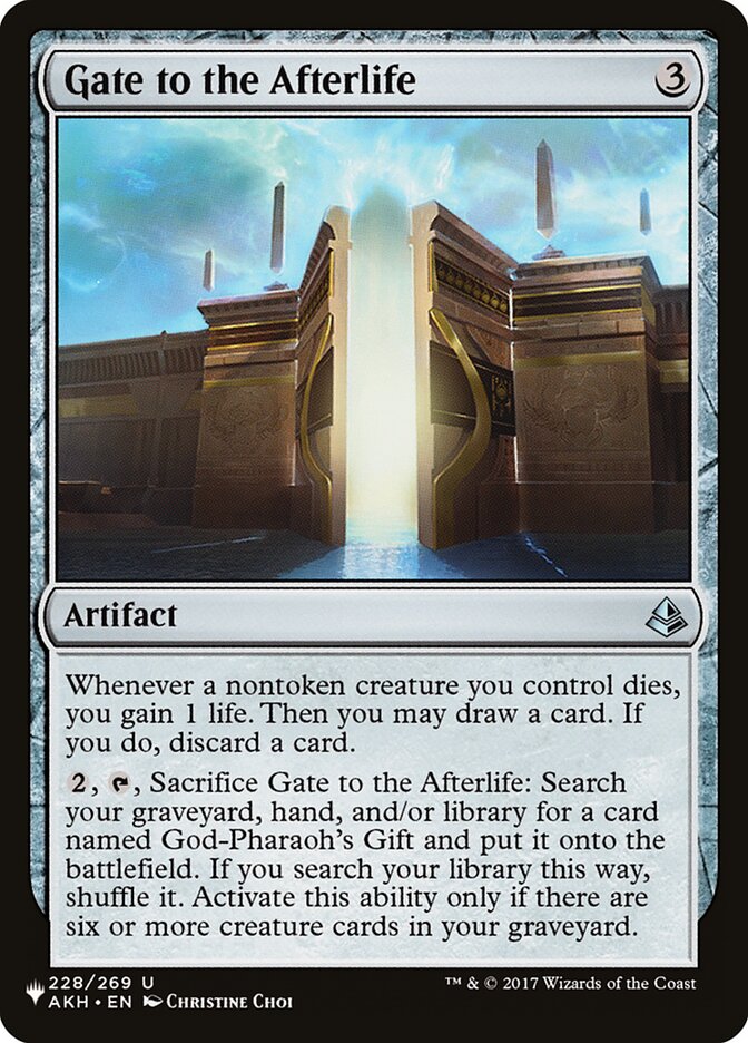 Gate to the Afterlife [The List] | Boutique FDB TCG
