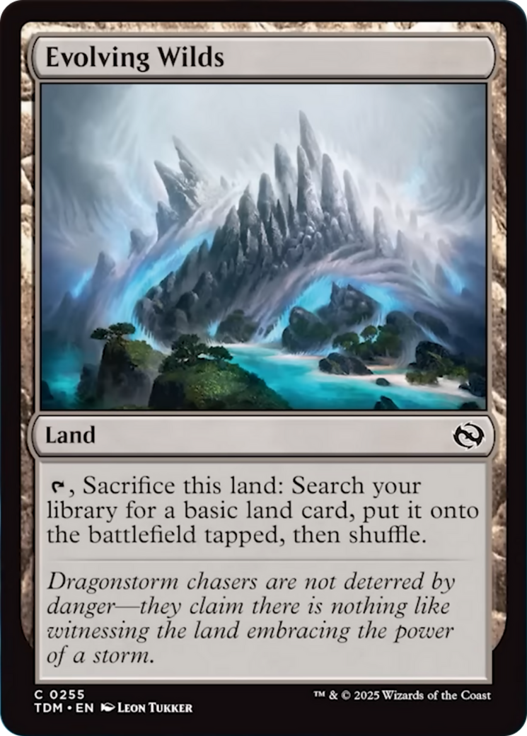 Evolving Wilds [Tarkir: Dragonstorm] | Boutique FDB TCG