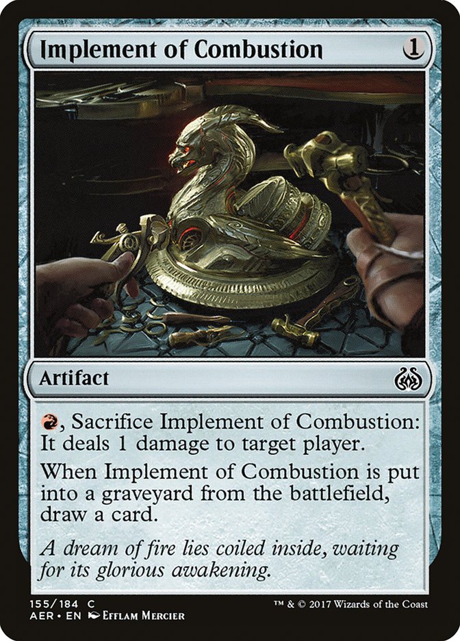 Implement of Combustion [Aether Revolt] | Boutique FDB TCG