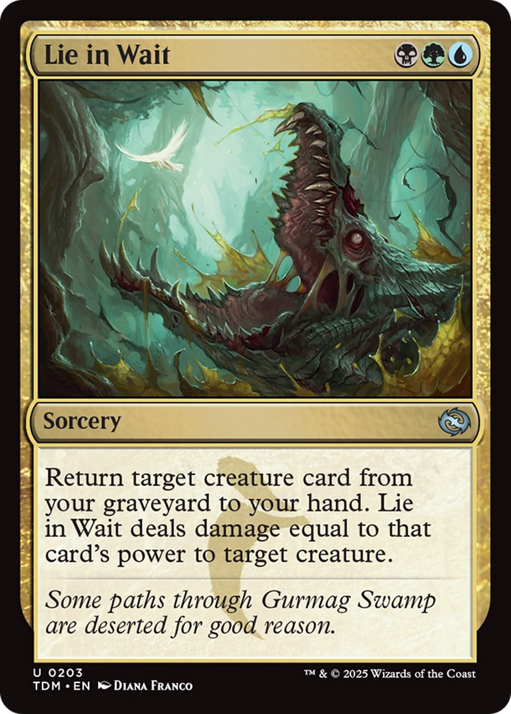 Lie in Wait [Tarkir: Dragonstorm] | Boutique FDB TCG