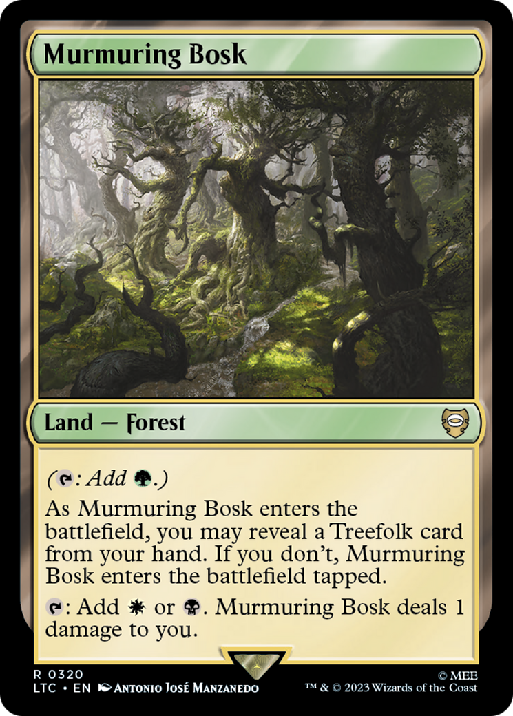 Murmuring Bosk [The Lord of the Rings: Tales of Middle-Earth Commander] | Boutique FDB TCG