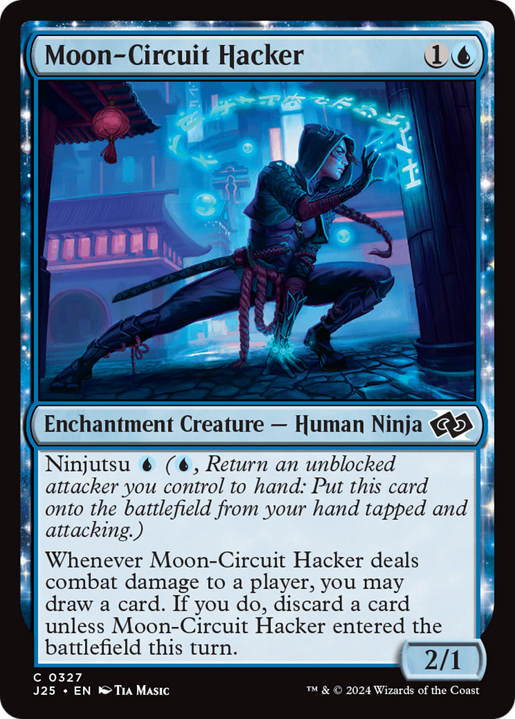 Moon-Circuit Hacker [Foundations Jumpstart] | Boutique FDB TCG