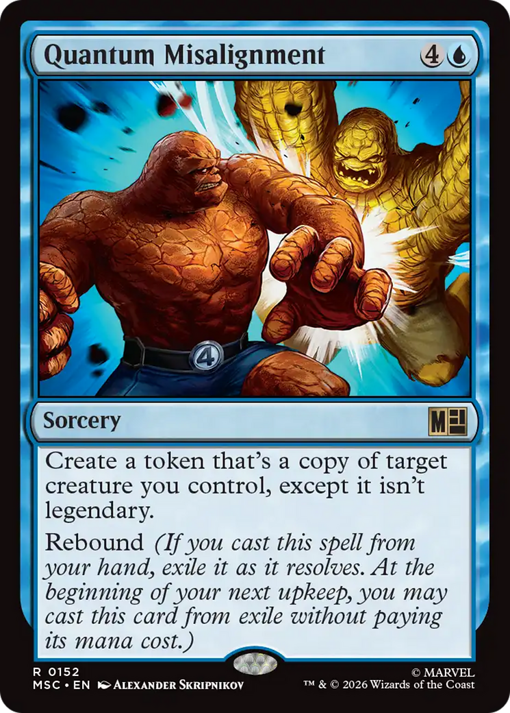 Quantum Misalignment (Surge Foil) [Marvel Super Heroes Commander] | Boutique FDB TCG