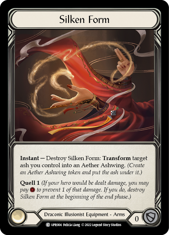 Silken Form [UPR004] (Uprising)  Rainbow Foil | Boutique FDB TCG