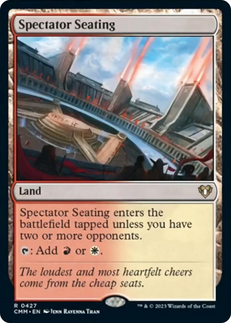 Spectator Seating [Commander Masters] | Boutique FDB TCG