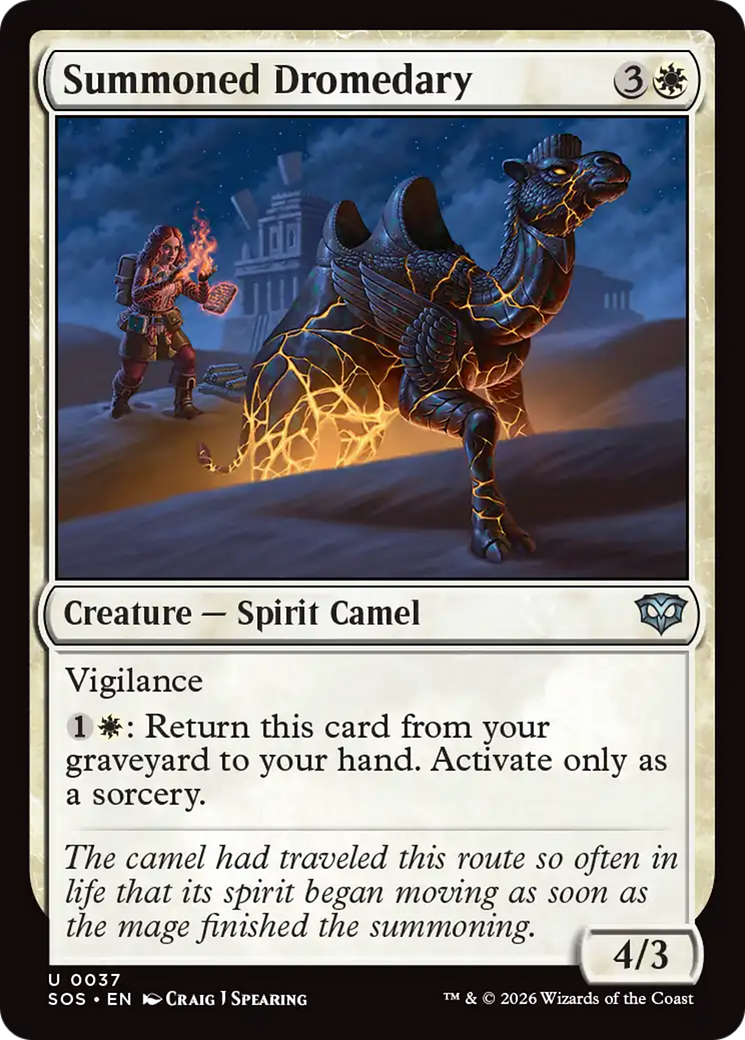 Summoned Dromedary [Secrets of Strixhaven] | Boutique FDB TCG