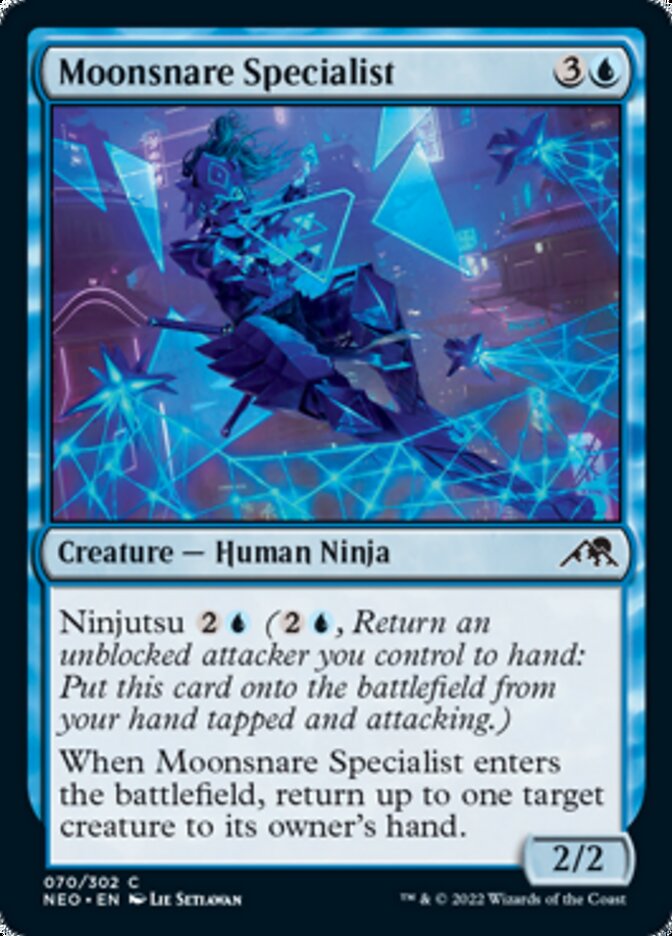 Moonsnare Specialist [Kamigawa: Neon Dynasty] | Boutique FDB TCG