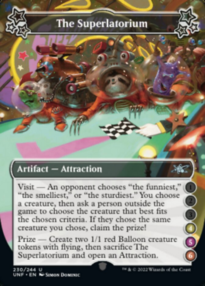 The Superlatorium (4-5-6) [Unfinity] | Boutique FDB TCG