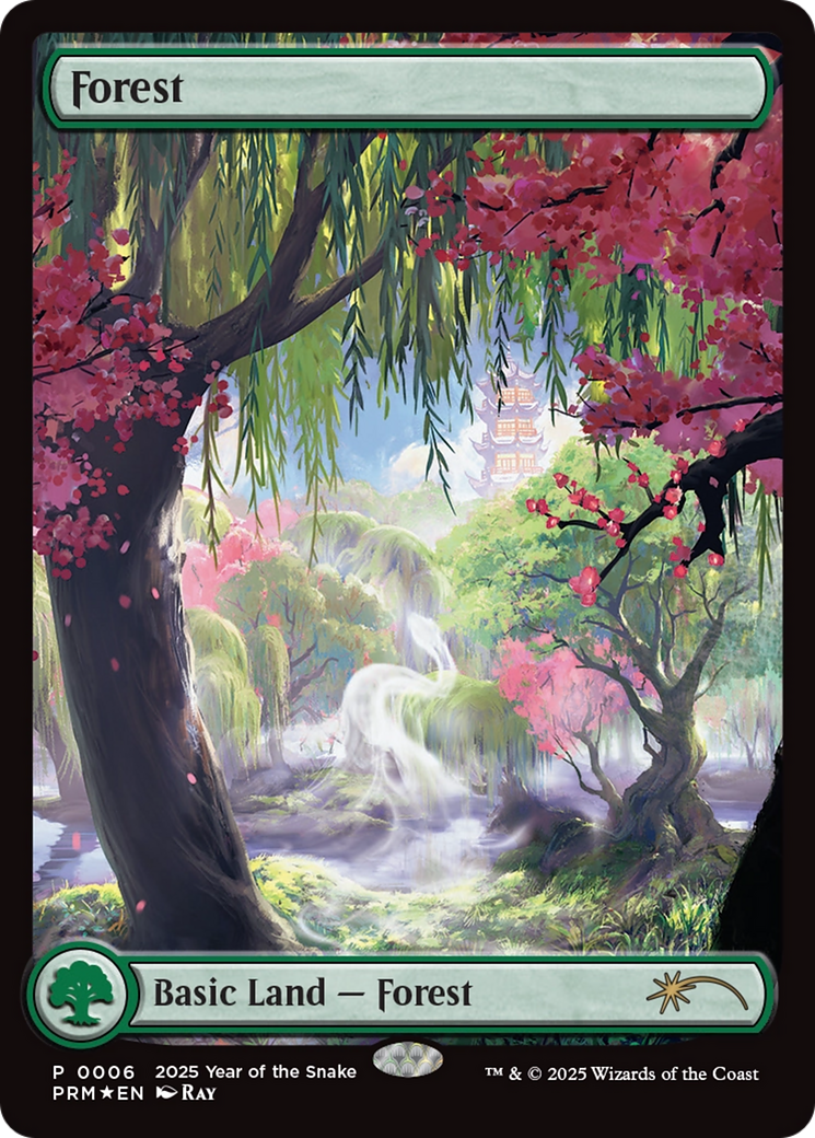 Forest (Year of the Snake 2025) [Standard Showdown Promos] | Boutique FDB TCG