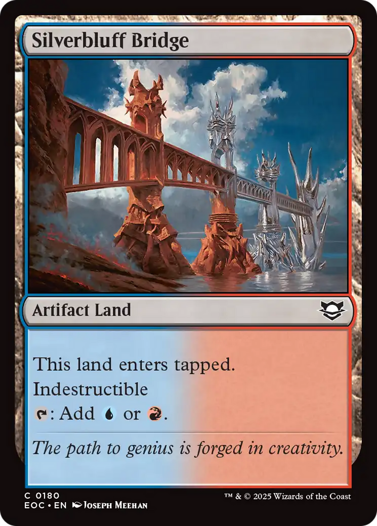 Silverbluff Bridge [Edge of Eternities Commander] | Boutique FDB TCG