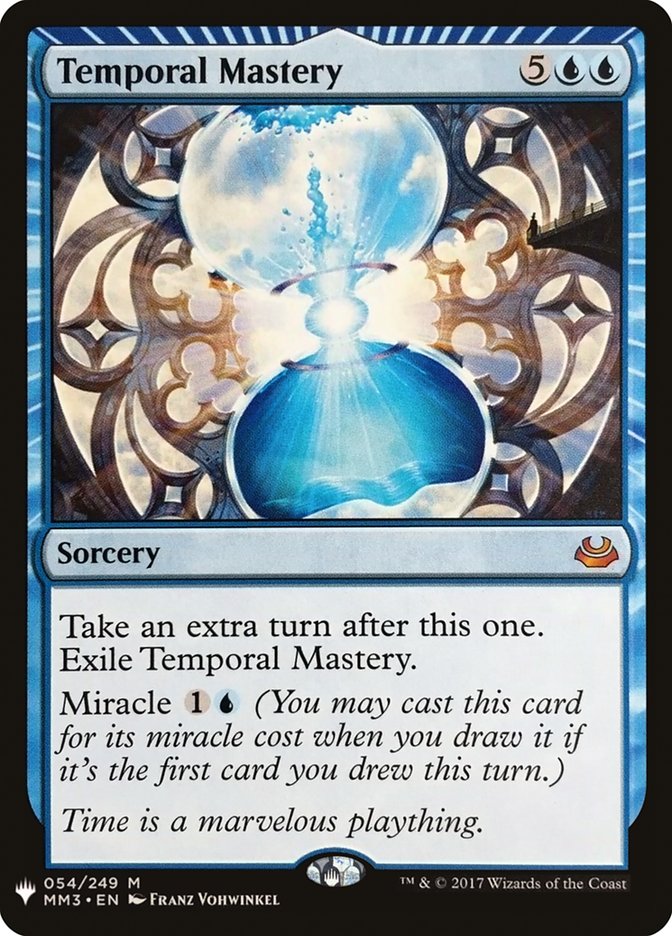 Temporal Mastery [Mystery Booster] | Boutique FDB TCG