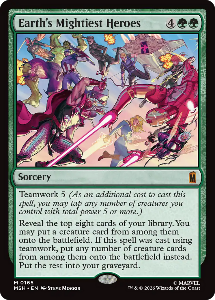 Earth's Mightiest Heroes [Marvel Super Heroes] | Boutique FDB TCG
