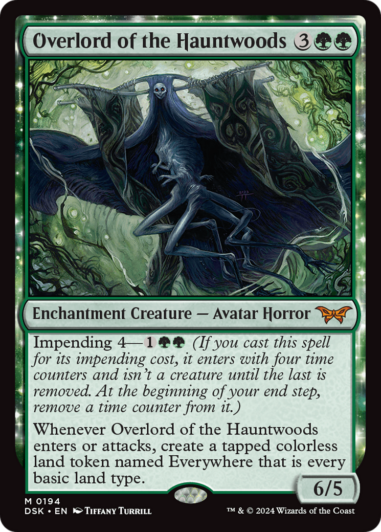 Overlord of the Hauntwoods [Duskmourn: House of Horror] | Boutique FDB TCG