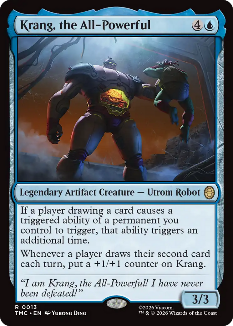 Krang, the All-Powerful [Teenage Mutant Ninja Turtles Commander] | Boutique FDB TCG