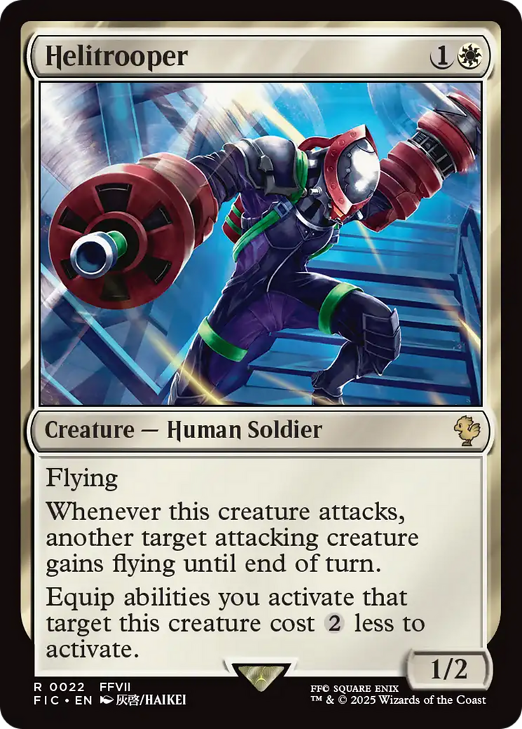 Helitrooper [FINAL FANTASY Commander] | Boutique FDB TCG