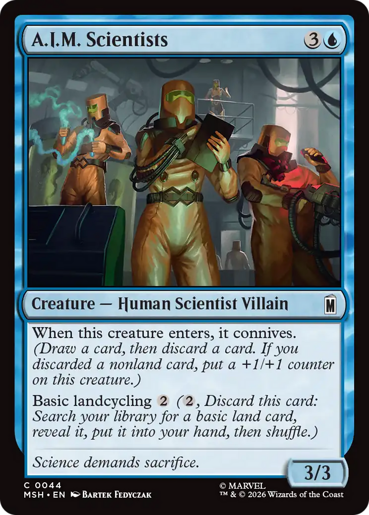 A.I.M. Scientists [Marvel Super Heroes] | Boutique FDB TCG