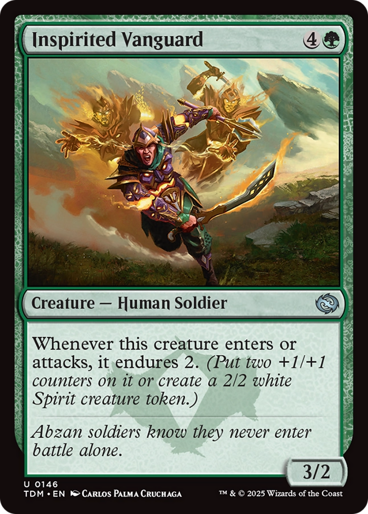 Inspirited Vanguard [Tarkir: Dragonstorm] | Boutique FDB TCG