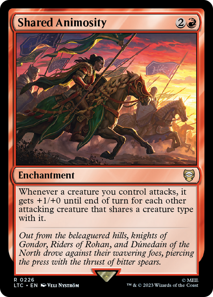 Shared Animosity [The Lord of the Rings: Tales of Middle-Earth Commander] | Boutique FDB TCG