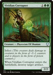 Viridian Corrupter [Phyrexia: All Will Be One Commander] | Boutique FDB TCG