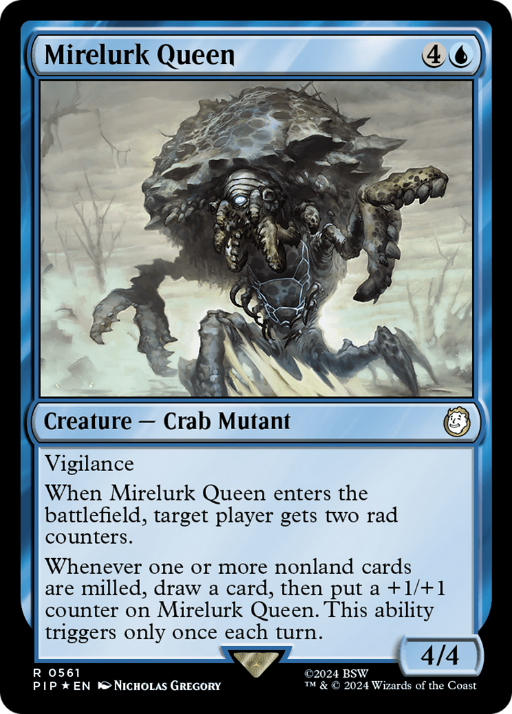 Mirelurk Queen (Surge Foil) [Fallout] | Boutique FDB TCG