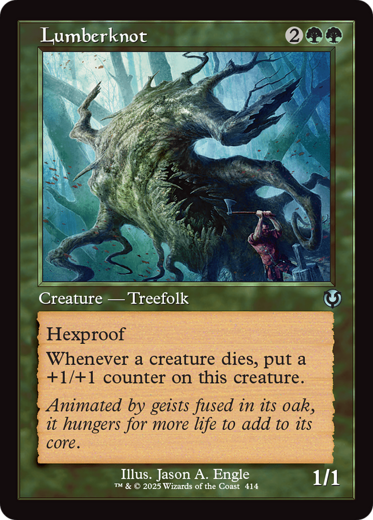 Lumberknot (Retro Frame) [Innistrad Remastered] | Boutique FDB TCG