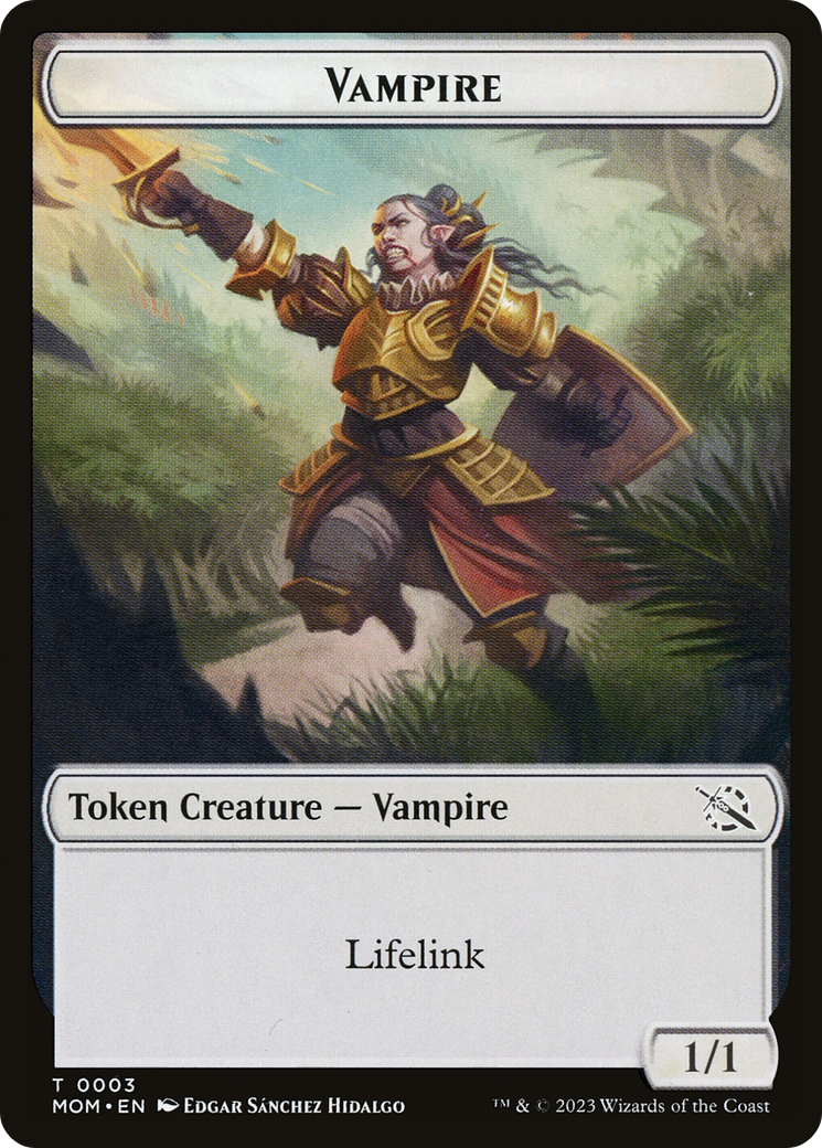 Vampire // Horse Double-Sided Token [The List] | Boutique FDB TCG