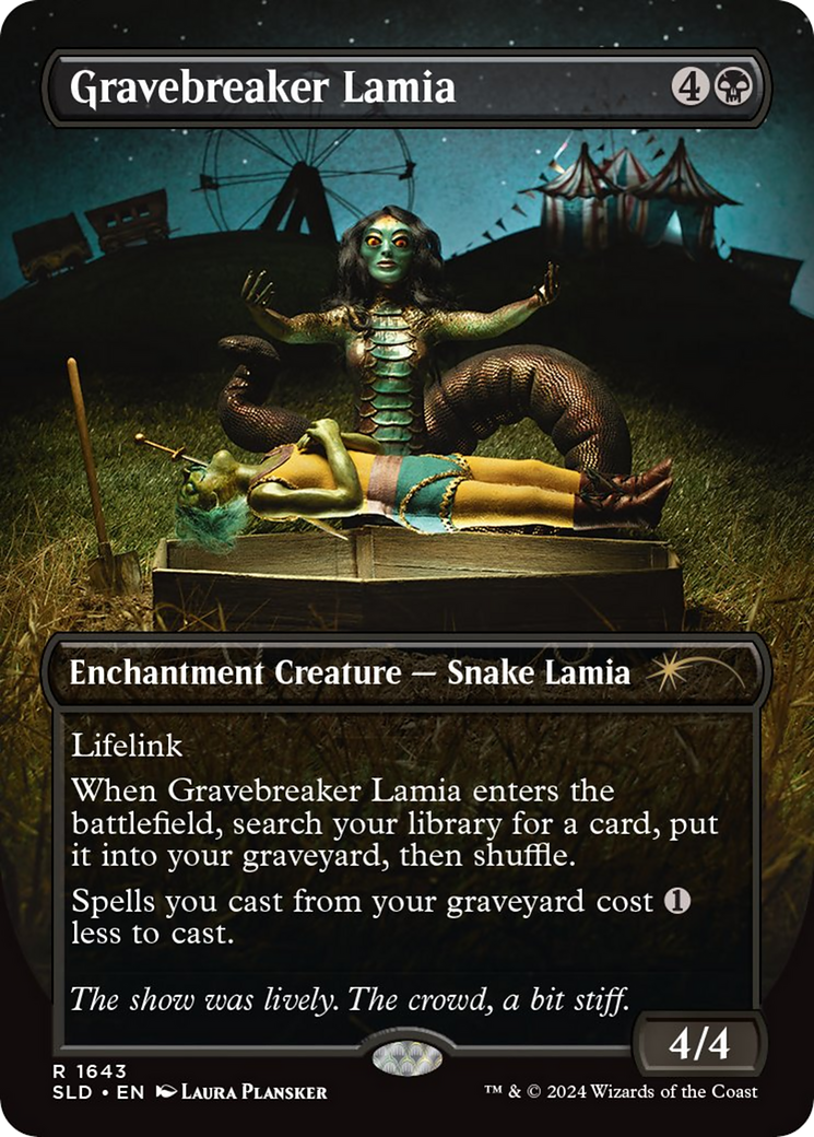 Gravebreaker Lamia (Rainbow Foil) [Secret Lair Drop Series] | Boutique FDB TCG