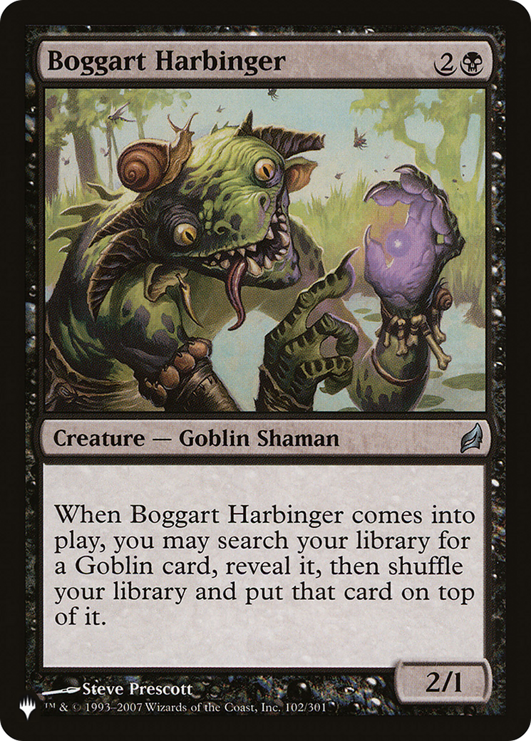 Boggart Harbinger [The List Reprints] | Boutique FDB TCG