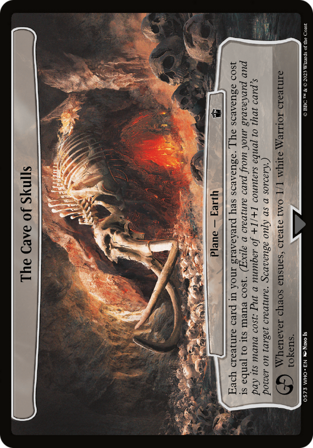 The Cave of Skulls [Doctor Who] | Boutique FDB TCG