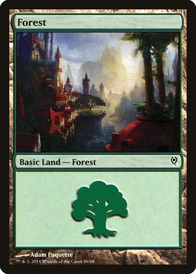 Forest (86) [Duel Decks: Jace vs. Vraska] | Boutique FDB TCG