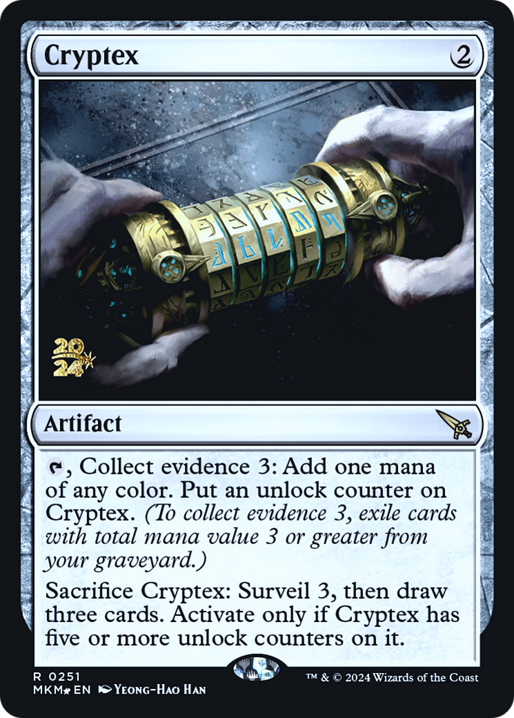 Cryptex [Murders at Karlov Manor Prerelease Promos] | Boutique FDB TCG