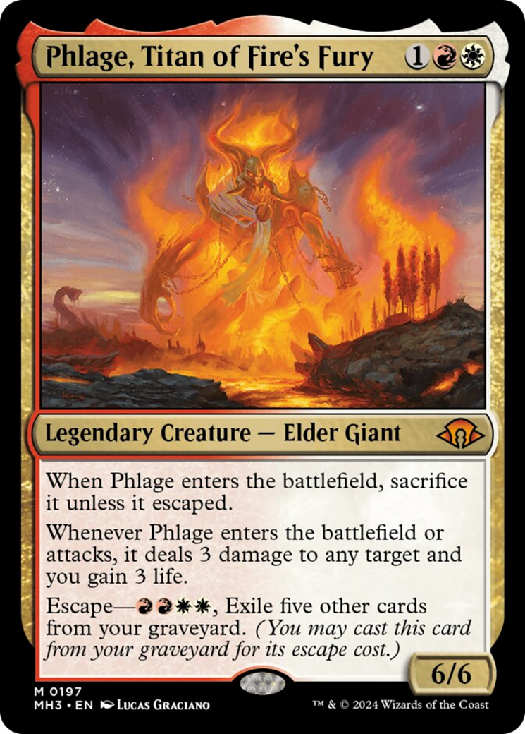 Phlage, Titan of Fire's Fury [Modern Horizons 3] | Boutique FDB TCG